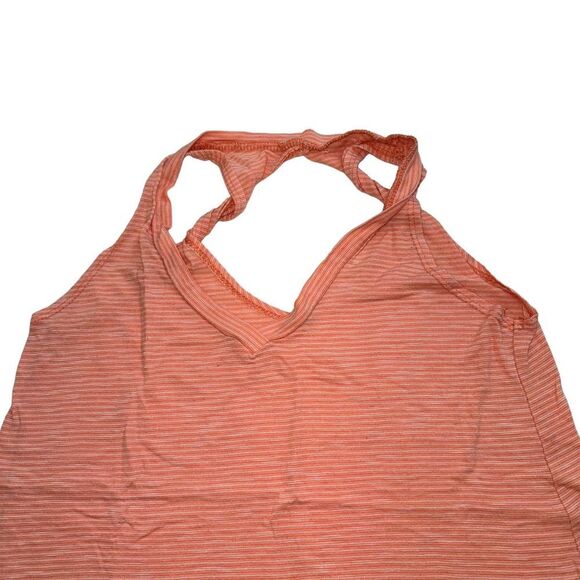 Women's Tank w/ Twist Straps, Pullover, Tank, L, Peach - Picture 3 of 3